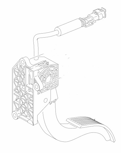 Throttle Pedal Assy